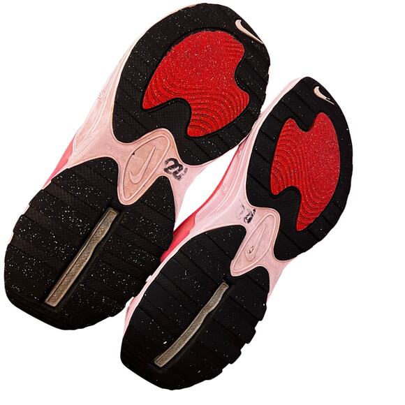 Nike Air Max Bliss Shoes Women's 9.5 Laser Pink/White/Solar Red Run DH5128 600 - Picture 8 of 11